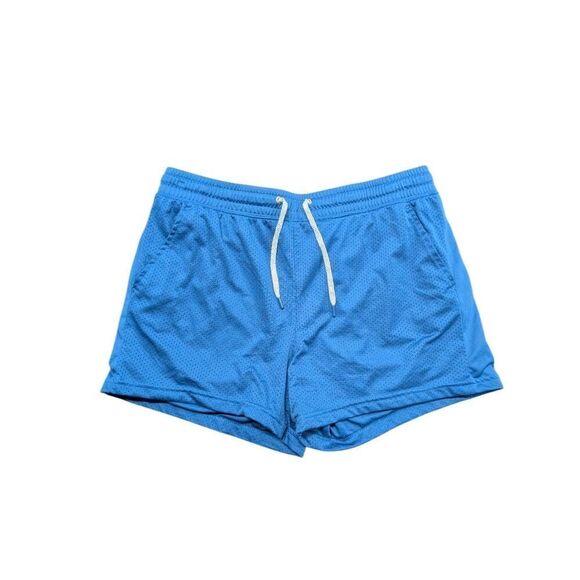 Athletic Works Moisture Wicking Short Blue Light Flowy Comfy Women Size L (12-14 - Picture 1 of 5